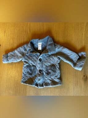 Carter's Light Blue Quilted Baby Jacket